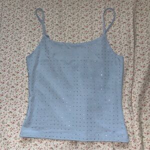 vintage rue21 sparkly tank
